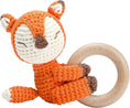 Load image into Gallery viewer, Handmade Crochet Baby Rattles
