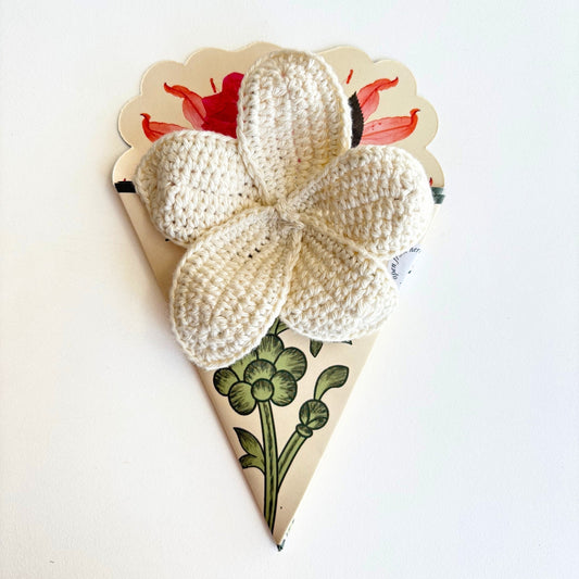 Firangipani Claw Clip