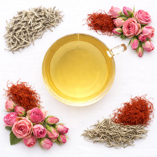 Saffron White Tea