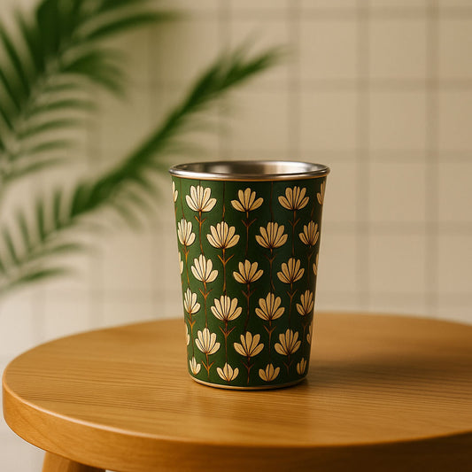 Lotus Stainless Steel Glass