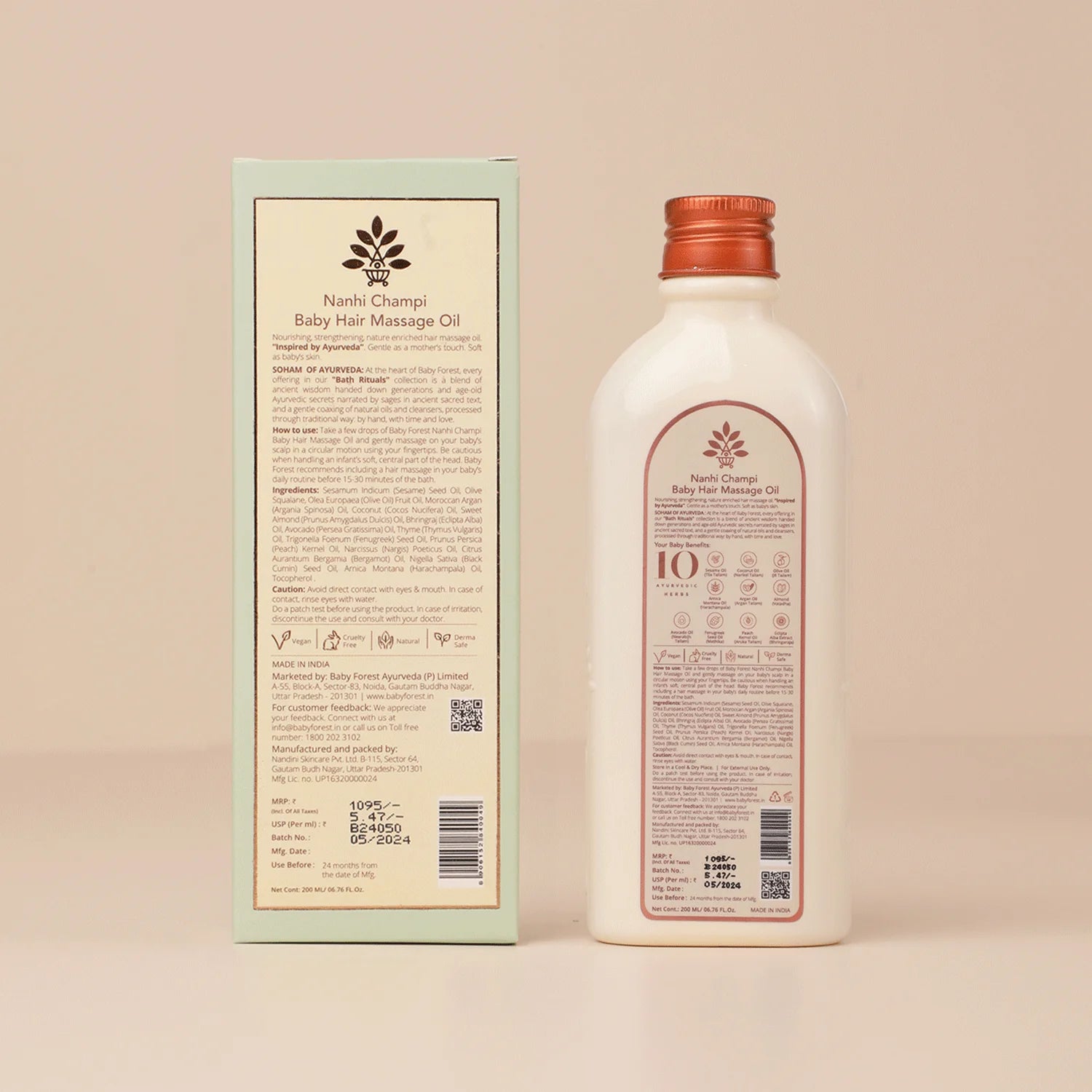 Nanhi Champi Baby Hair Massage Oil