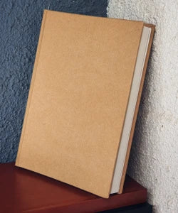 A5 Brown Hardbound Diary