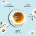 Load image into Gallery viewer, Chamomile Tea Pyramid Teabags
