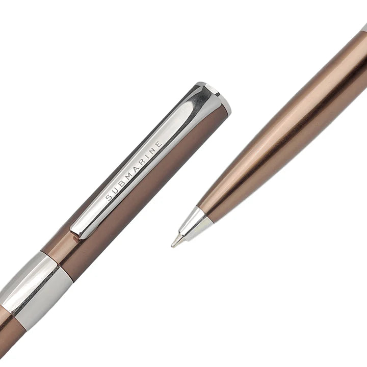 Chrome Coffee Ball Pen