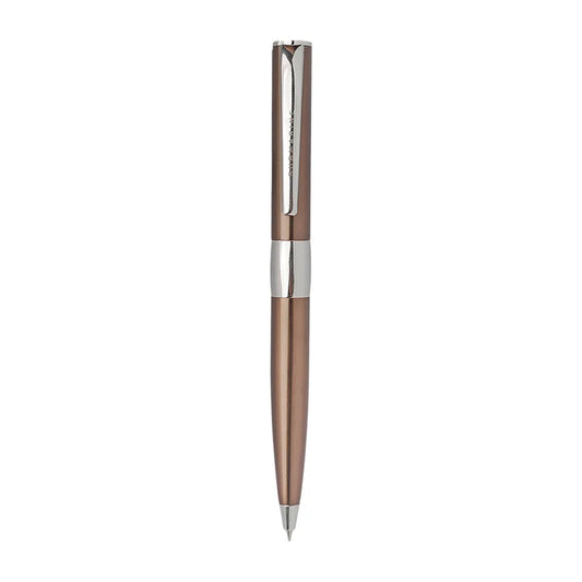 Chrome Coffee Ball Pen