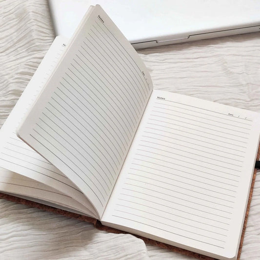 Cork Notebook with Pen