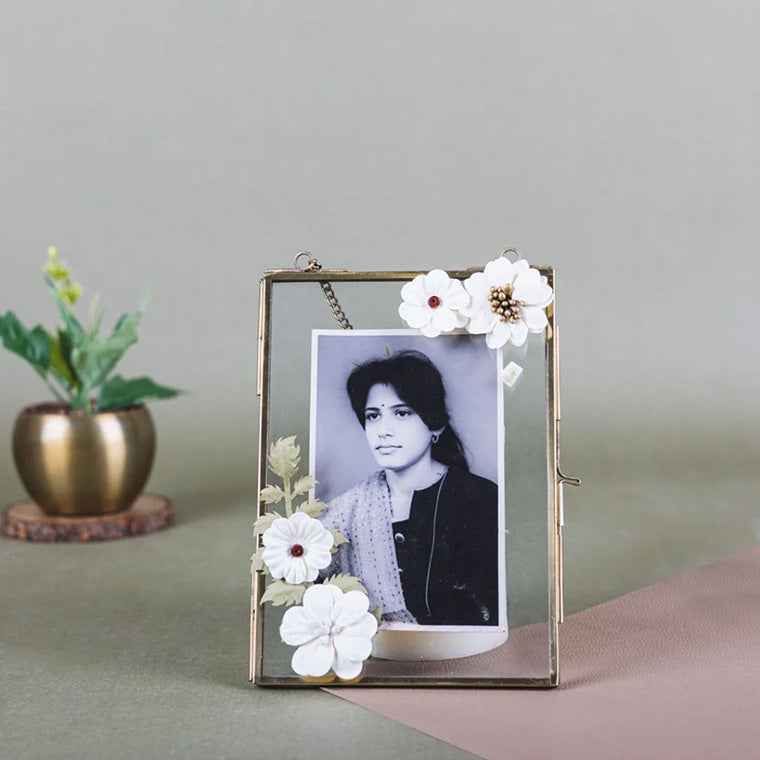 Personalised Glass Photo Frame