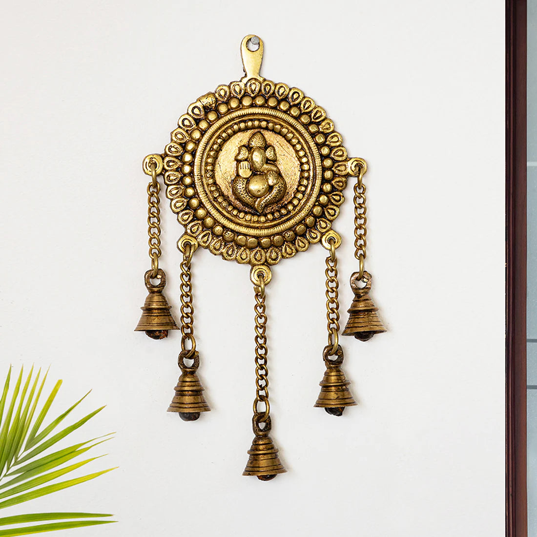 'Shree Ganesha' Wall Decor Brass Wall Hanging