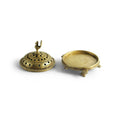 Load image into Gallery viewer, 'Peacock Charm' Brass Dhoop Dani

