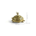 Load image into Gallery viewer, 'Peacock Charm' Brass Dhoop Dani
