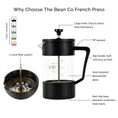 Load image into Gallery viewer, Resistant Borosilicate Glass French Press
