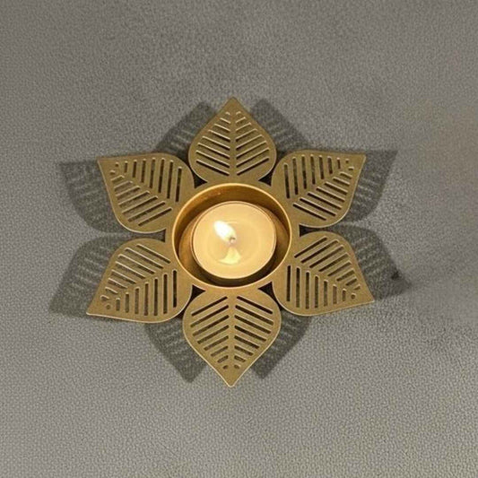 Flower Metal T-Light Holder