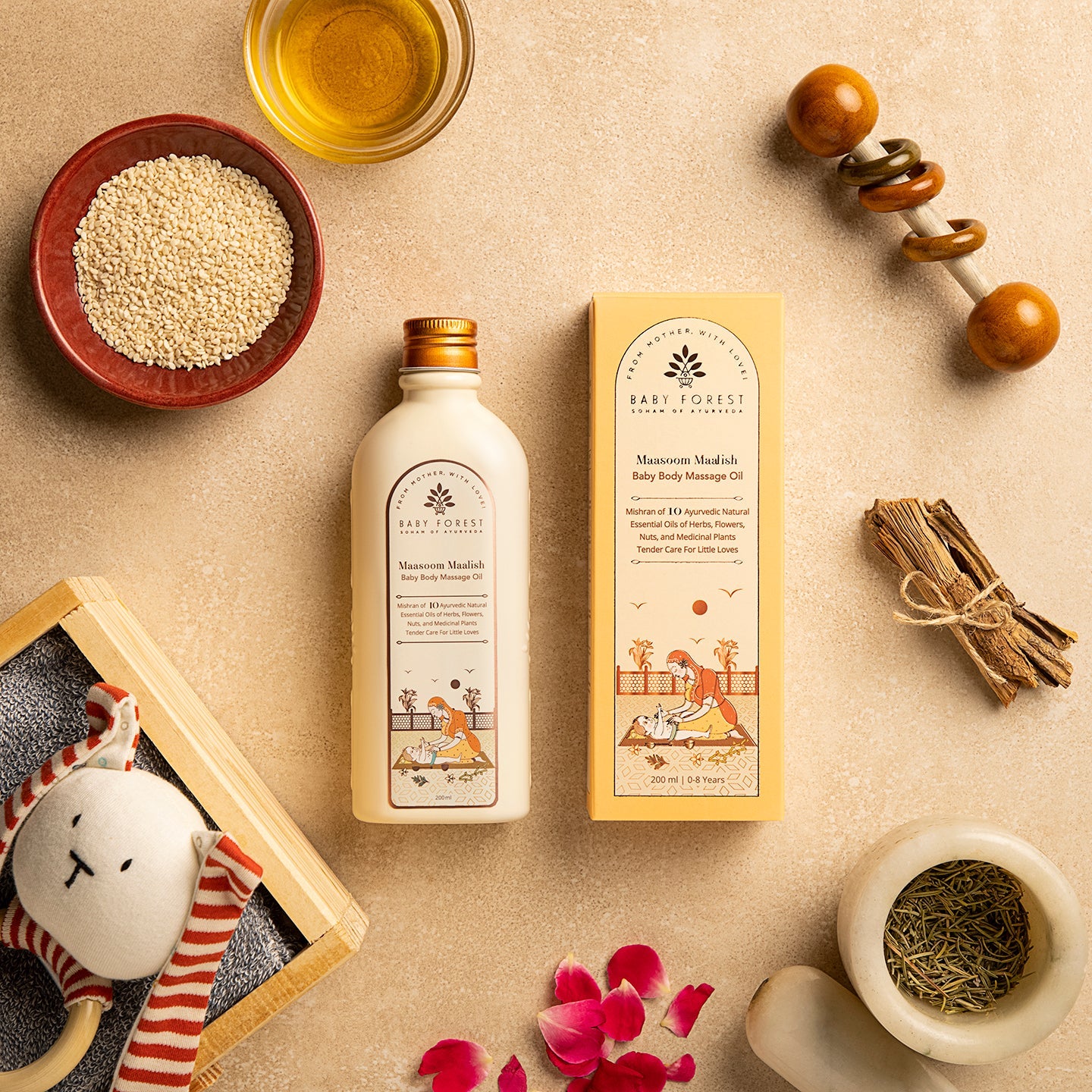 Maasoom Maalish Baby Body Massage Oil