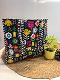 Load image into Gallery viewer, Handcrafted Reversible Tote Bag

