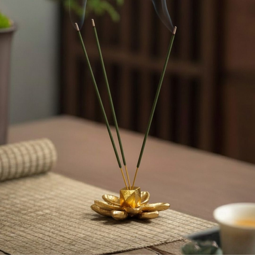 Flower Incense Stick Holder