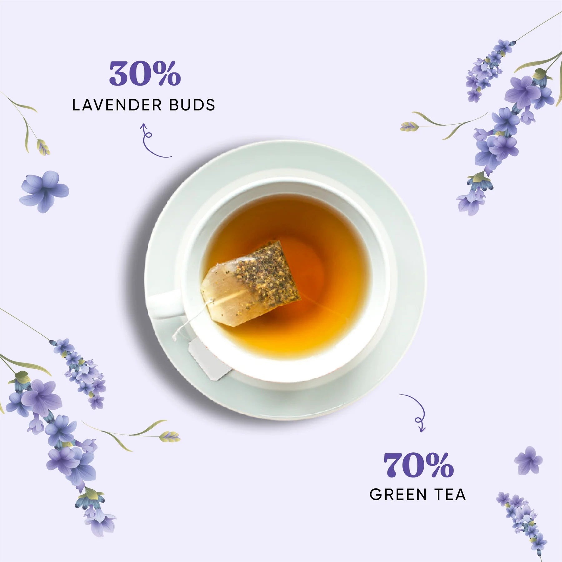 Lavender Tea Pyramid Teabags
