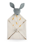 Load image into Gallery viewer, Rabbit with Carrot Baby Security blanket toy
