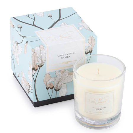 Mogra Scented Soy Candle