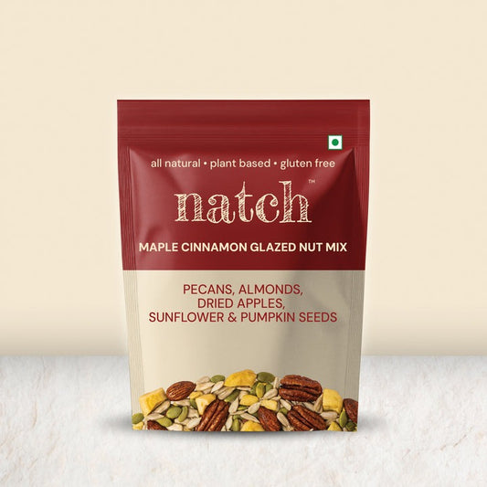 Maple Cinnamon Glazed Nut Mix