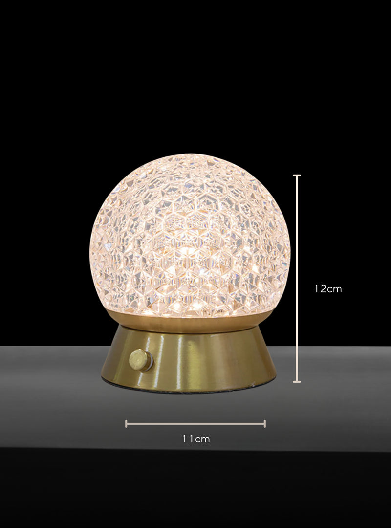 Orb Gold Lamp
