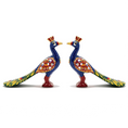 Load image into Gallery viewer, Rajasthani Miniature Hand-Painted Metal Figurine
