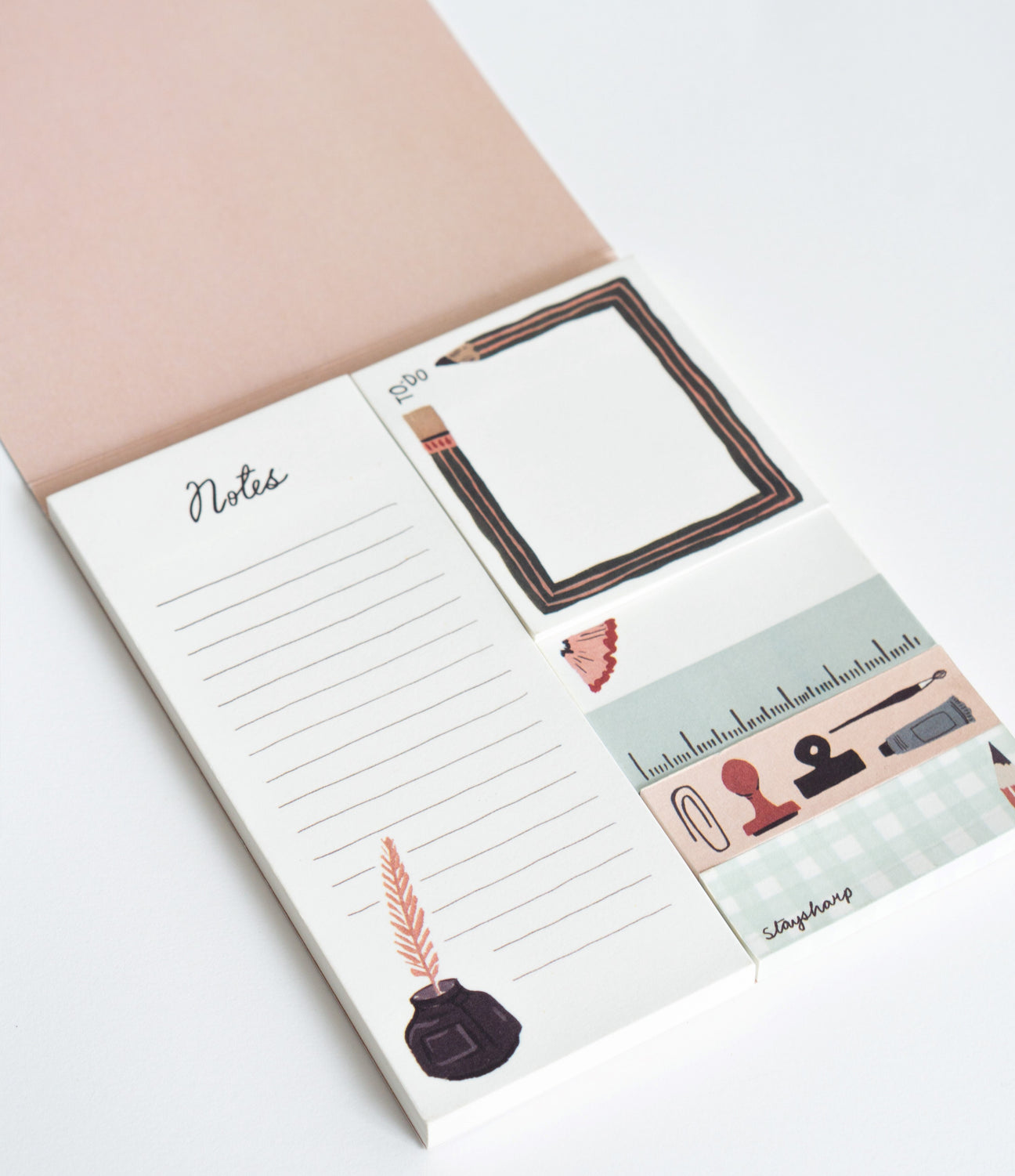 Stay Sharp Sticky Notes