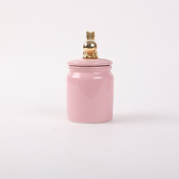 Pink Bunny Jar