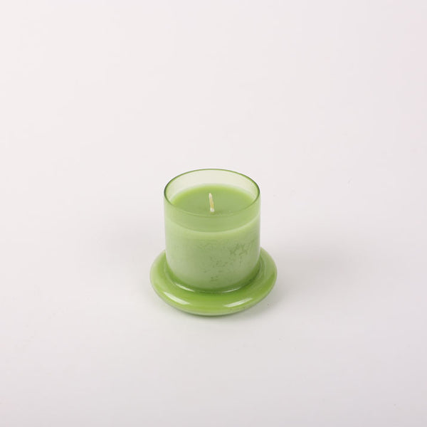 Green Bell Jar Candle
