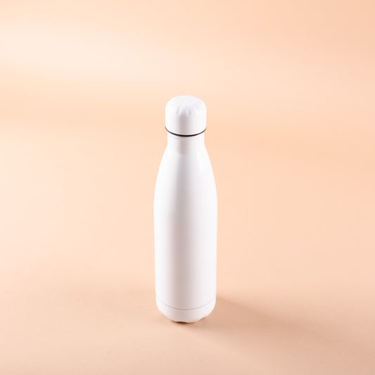 Stainless Steel Insulated Bottle (White)