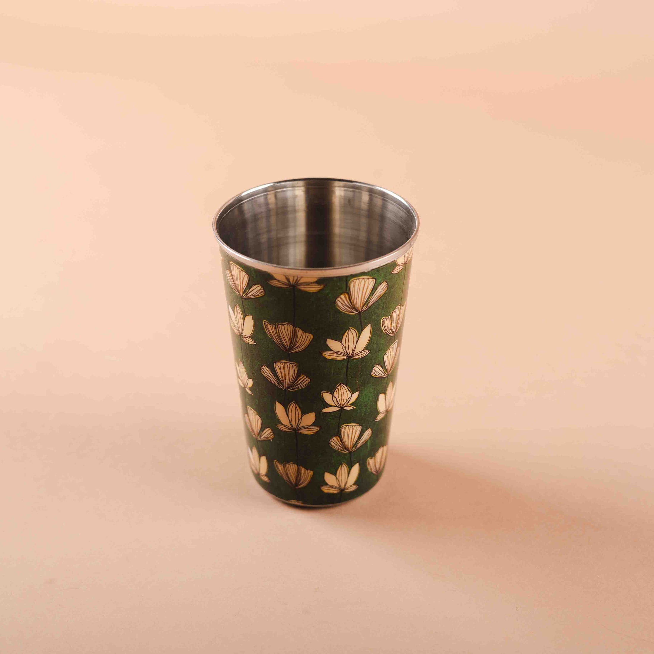 Lotus Stainless Steel Glass