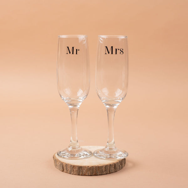 Customised Champagne Glass