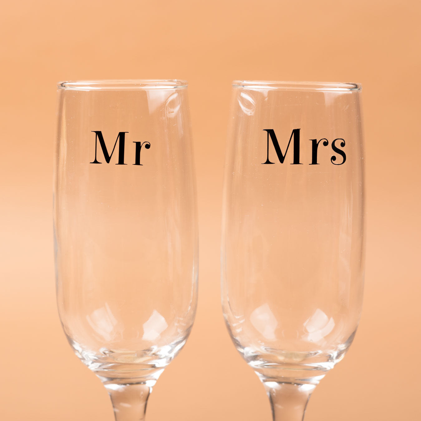 Customised Champagne Glass