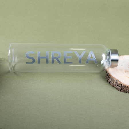 Personalised Glass Bottle