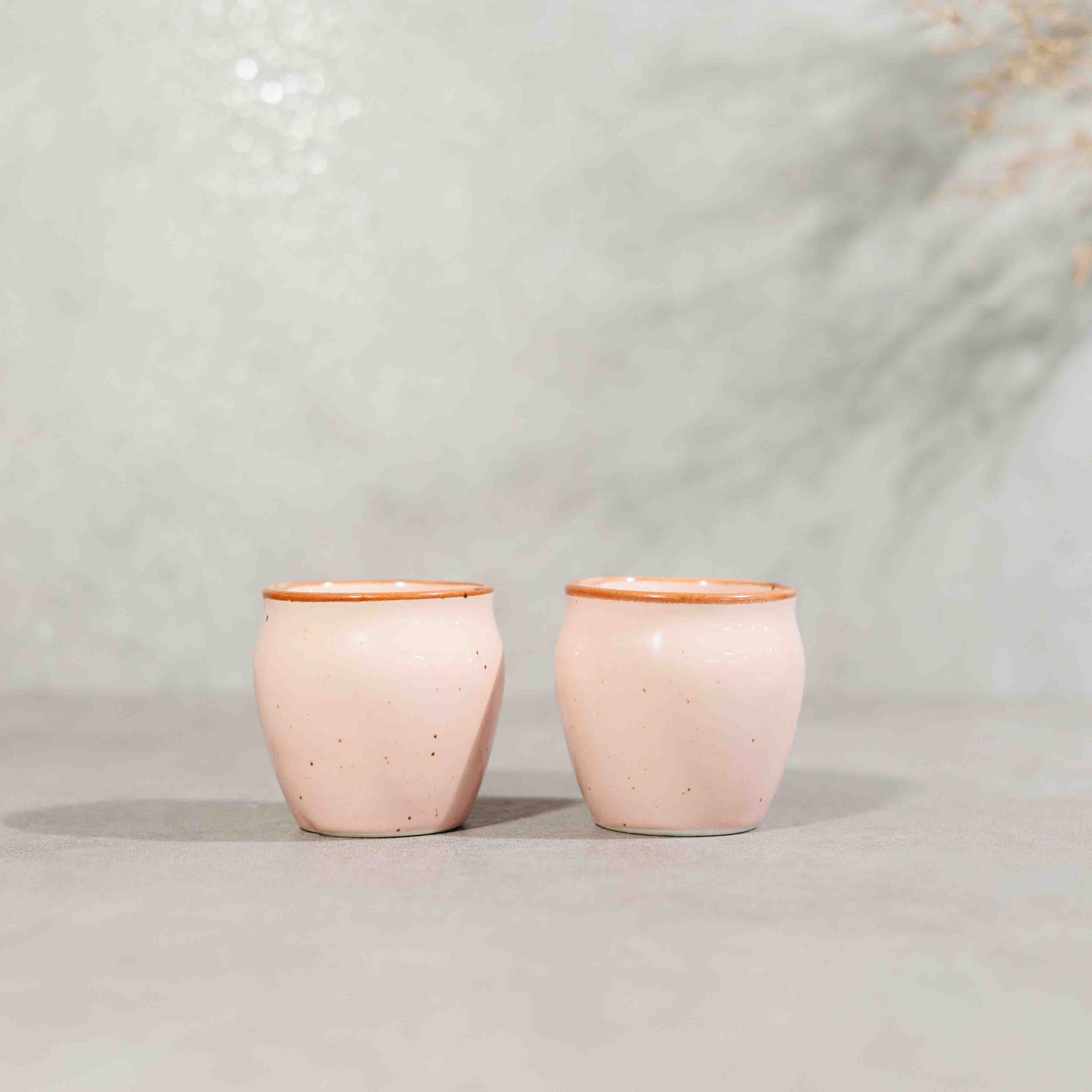 Pink Ceramic Kulhad