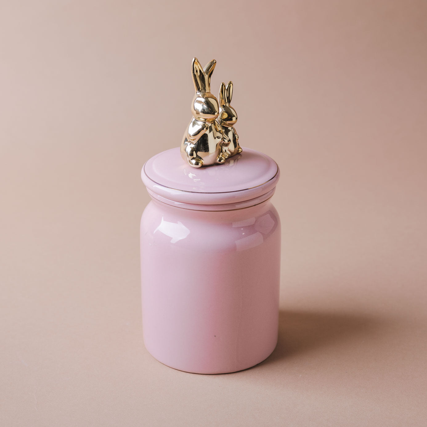 Ceramic Bunny Jar