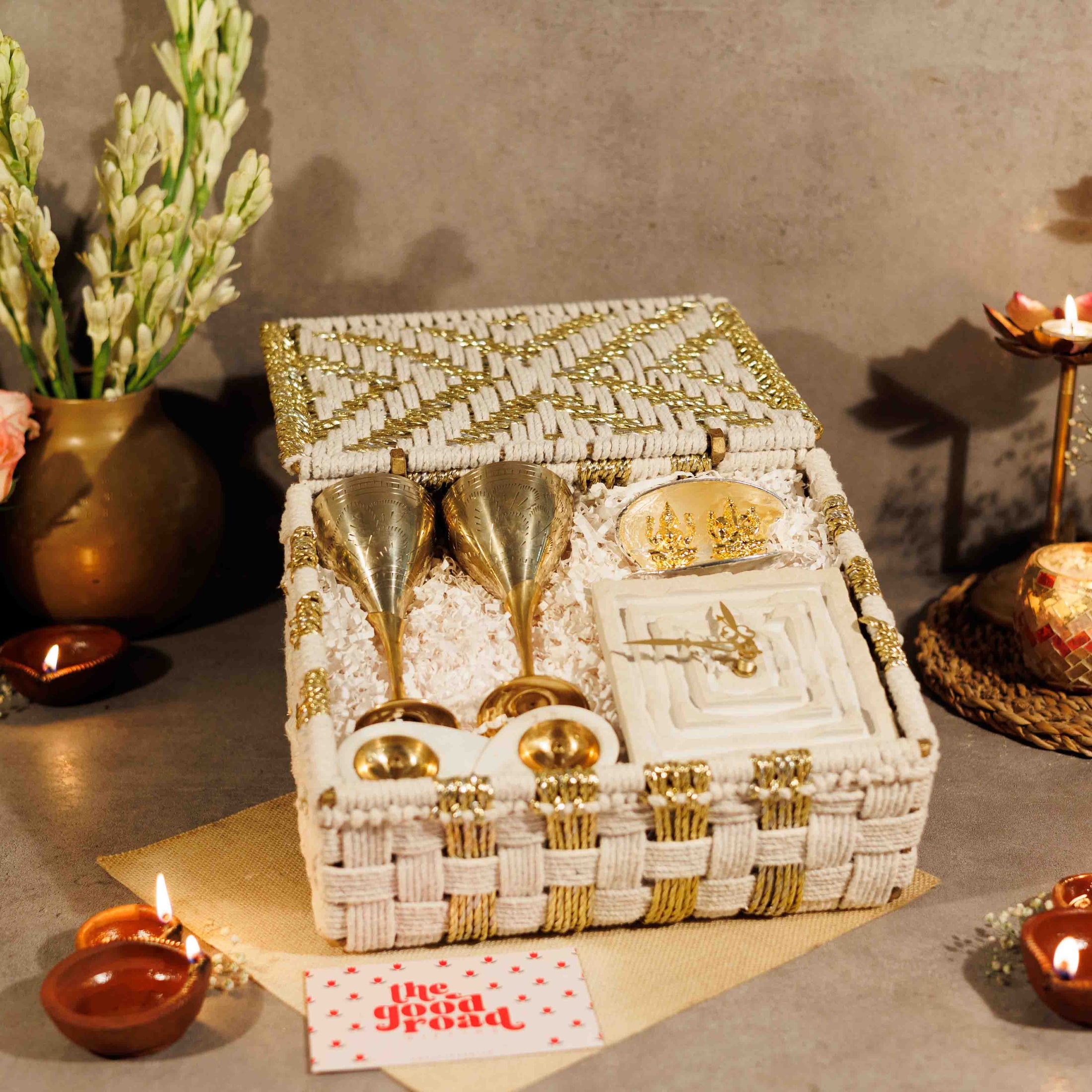 Tarang Luxury Diwali Gift Hamper – Elegant Festive Basket