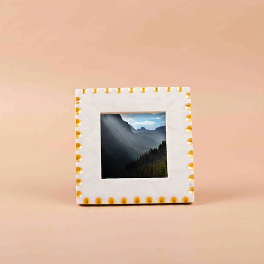 Marble Table-Top Picture Frame