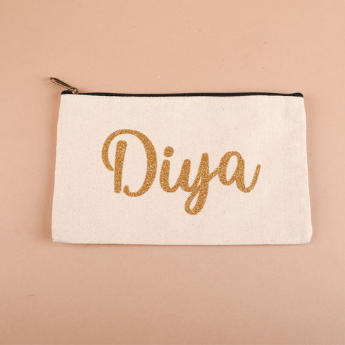 Personalised Canvas Pouch