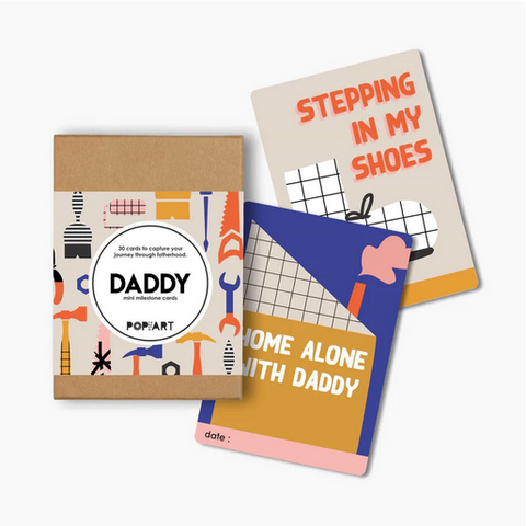Daddy Milestone Cards