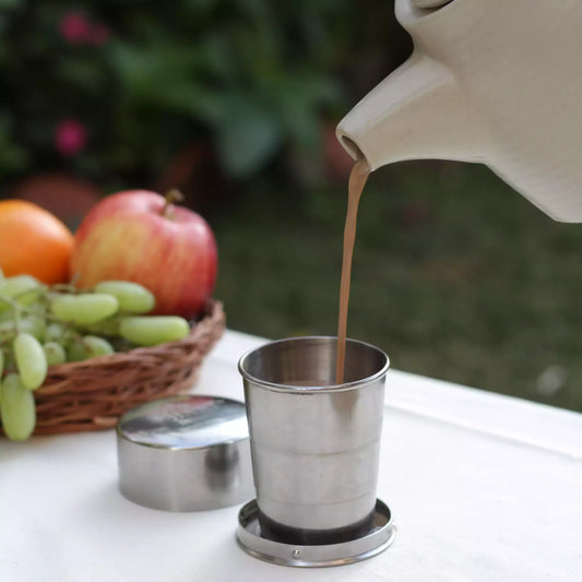 Collapsible Steel Travel Cup