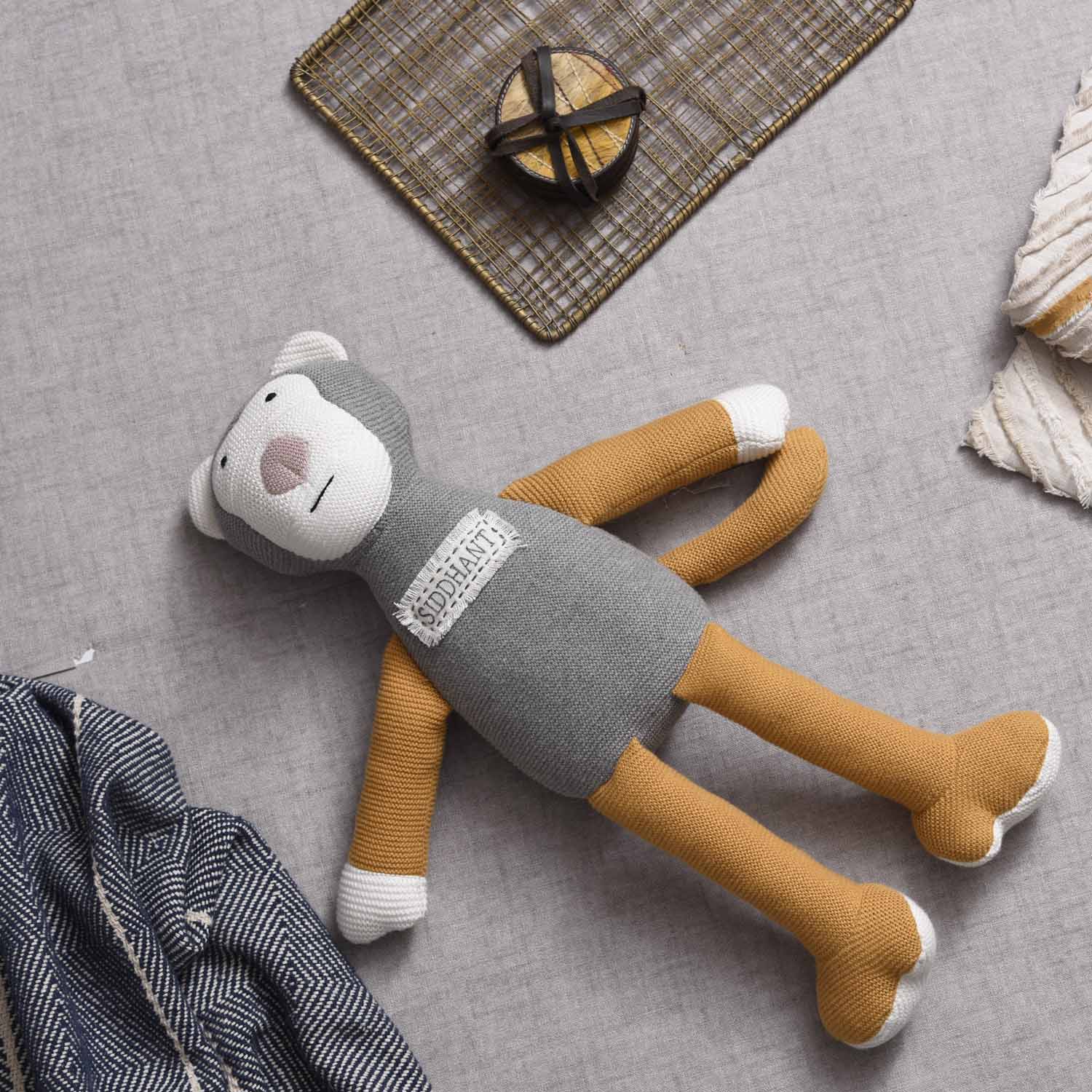 Monkey Knitted Stuffed Toy