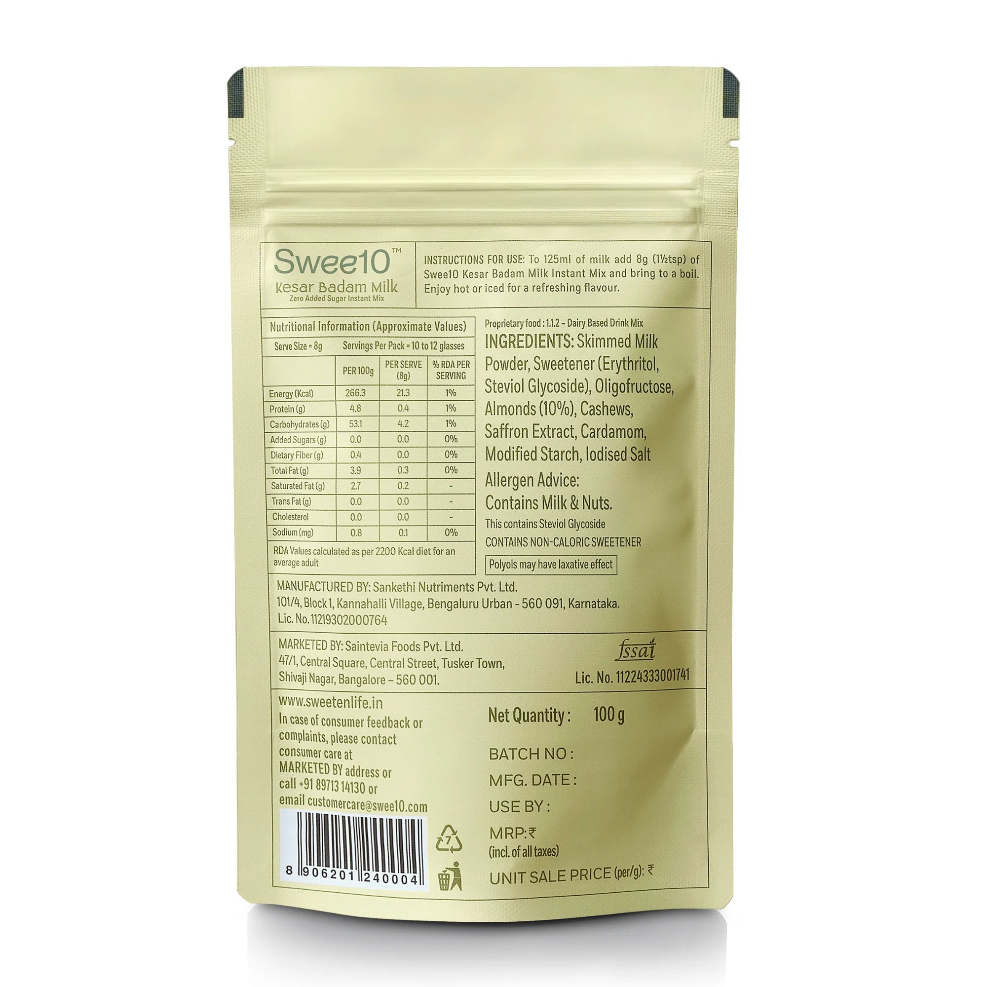 Kesar Badam Milk Instant Mix