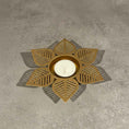 Load image into Gallery viewer, Flower Metal T-Light Holder
