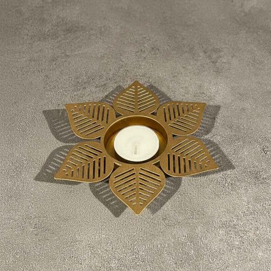 Flower Metal T-Light Holder