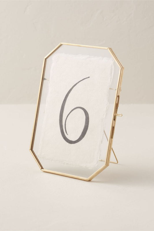 Octagon Glass Table-top Frame