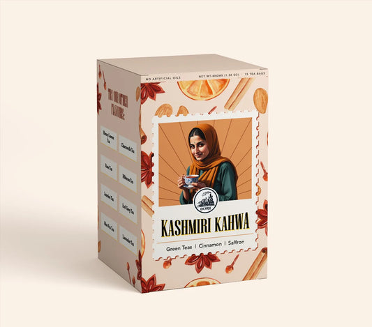 Kashmiri Kahwa Tea Pyramid Teabags