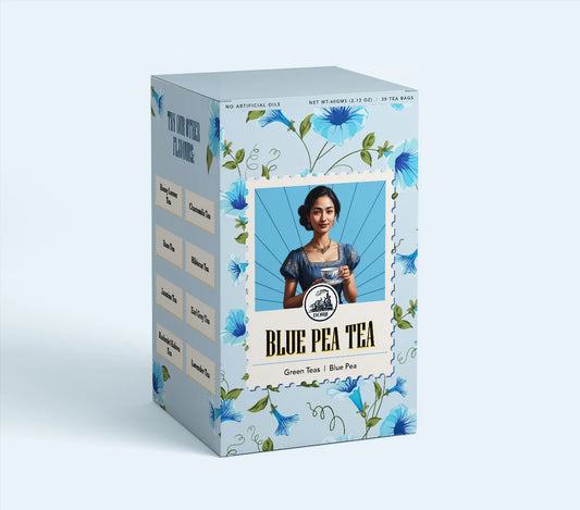 Blue Pea Tea Pyramid Teabags