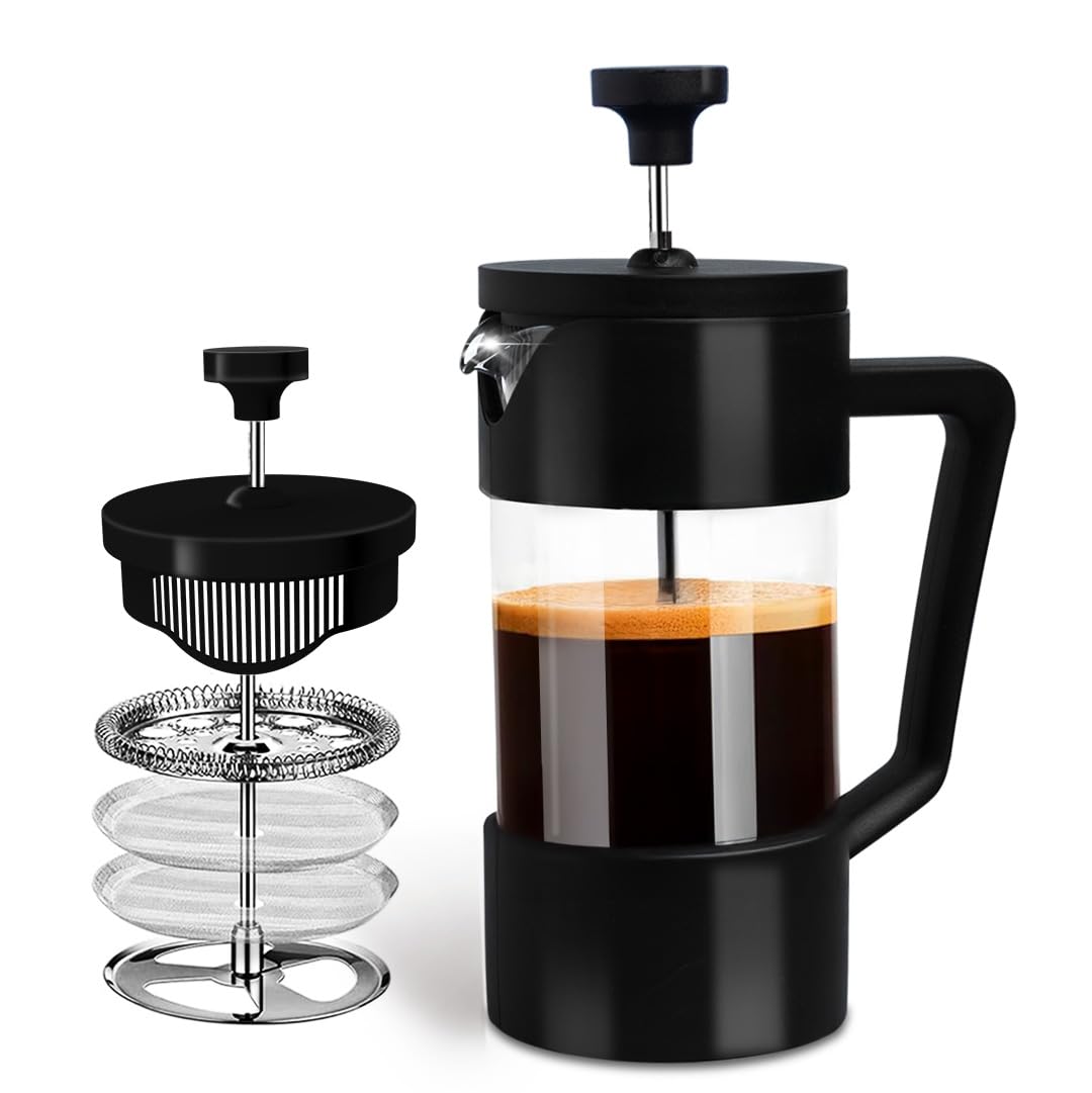 French press- Black (600ml)