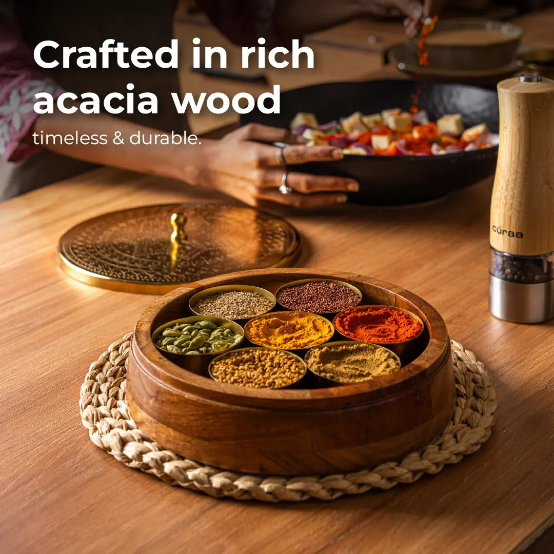 Cüraa Wooden Masala Daani