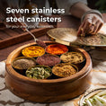 Load image into Gallery viewer, Cüraa Wooden Masala Daani
